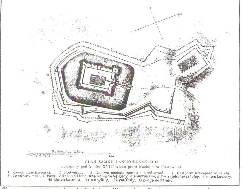 File:Lanckorona, plan zamku.jpg